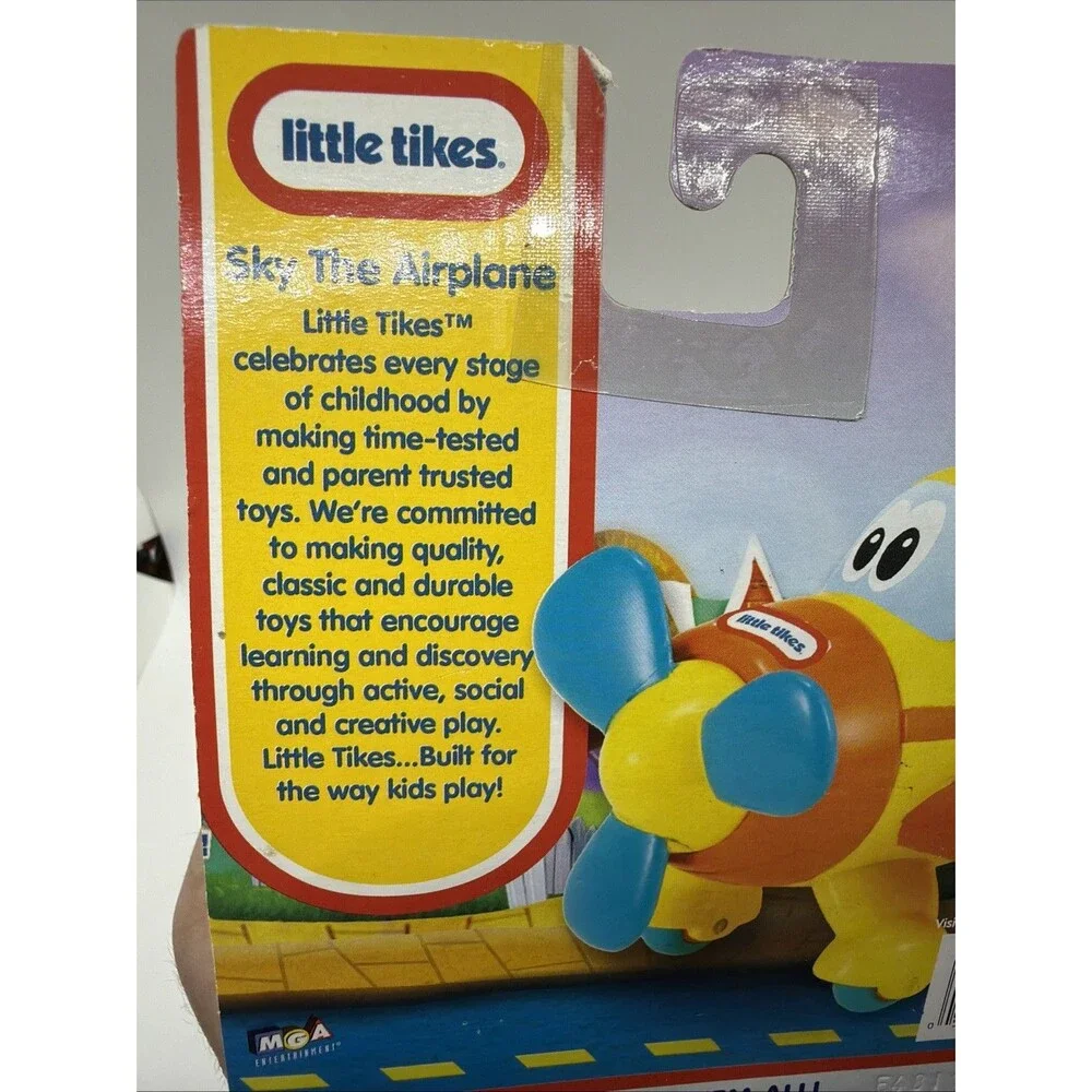 Little Tikes Sky The Airplane Diecast Vehicle Toy 2+ Years 3-4 Years Preschool